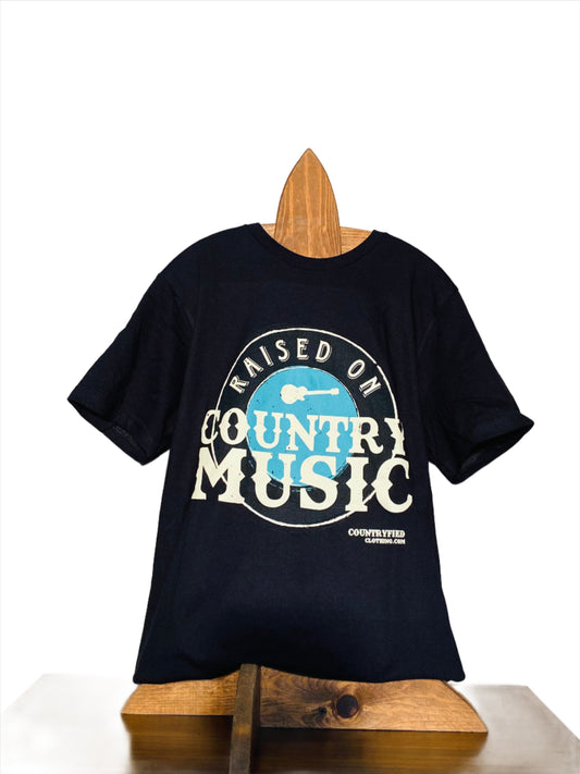 Raised On Country Music T-Shirt