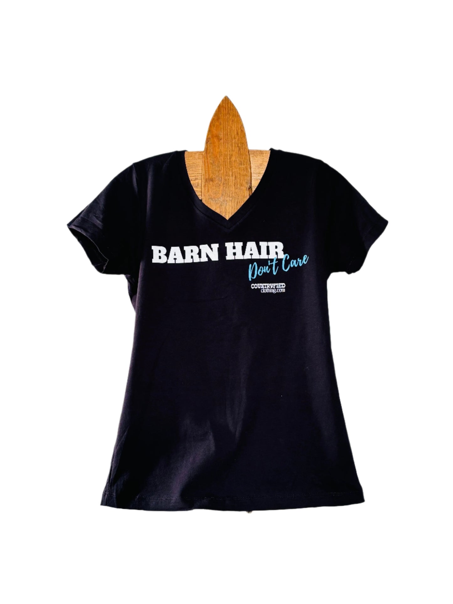 Barn Hair, Don't Care (V-Neck)