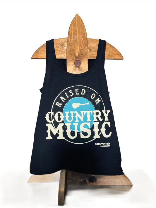 Raised On Country Music Tank Top