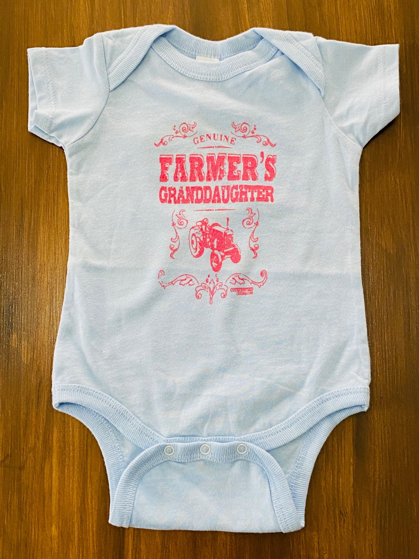 Genuine Farmer's Granddaughter Onesie